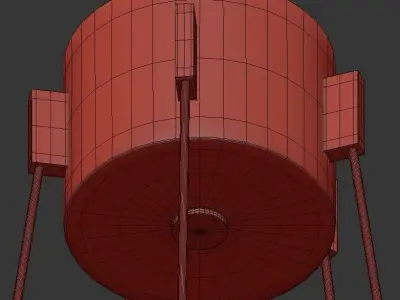 The Round Jackson 3D model