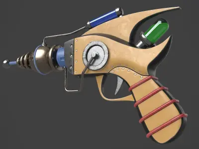 Fantasy Gun 13 3D model