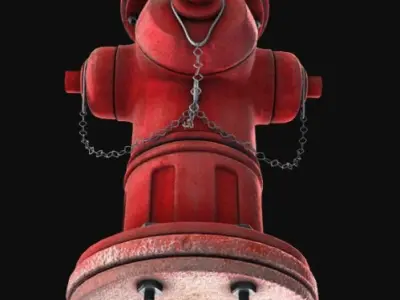 Fire Hydrant 3D model