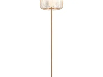 keep-fl rattan floor lamp 3D model
