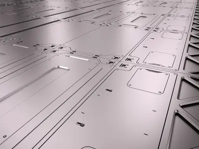 Sci Fi Panels KitBash 02 3D model