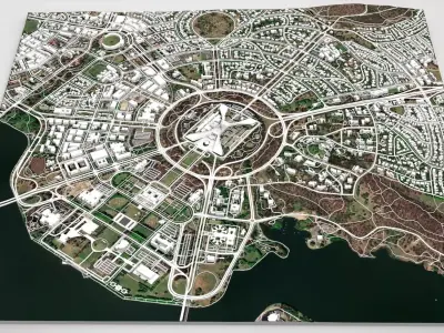 Capital Hill Australian Capital Territory Canberra 3D model