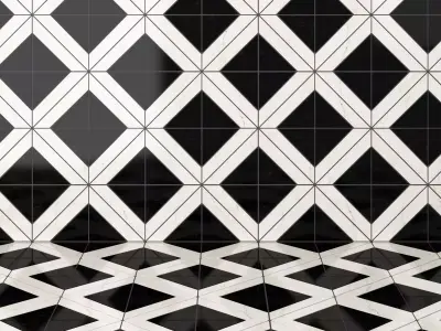 Marble Tiles 3D model