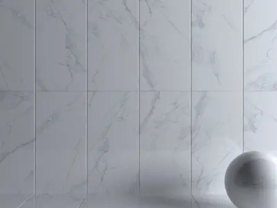Wall Tiles Museum Calacatta 4D 60x120 Set 3 Texture
