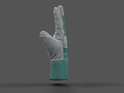 VR Hands - Garden Glove Low-poly 3D model