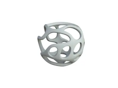 SciFi Cube Object No 22218 Low Poly Shape Texture
