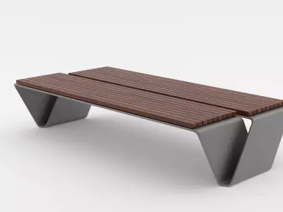 Bench 3D model