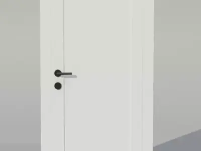 Simple door Free 3D model purchase