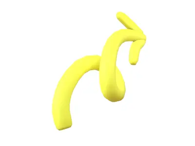 Doodle Buildable Arrow v1 007 Low-poly 3D model