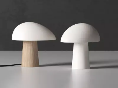 Night Owl Table Lamp 3D model