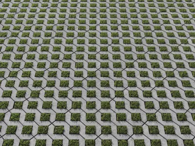 Eco tiles 4 3D model