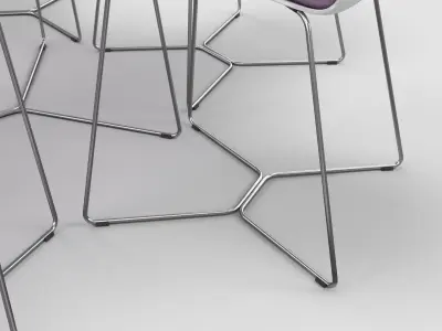 Viteo Table Set Large 3D model