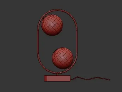 CORDA Balance brass 3D model