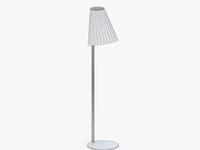 1444 - Floor Lamp Low-poly 3D model