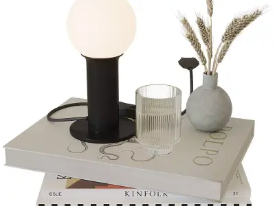 Bedside decor 2 3D model