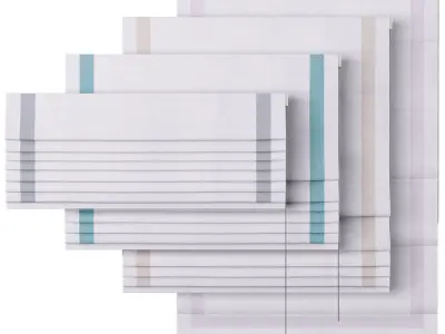 Roman Curtains 05 Backhausen Venus 3D model