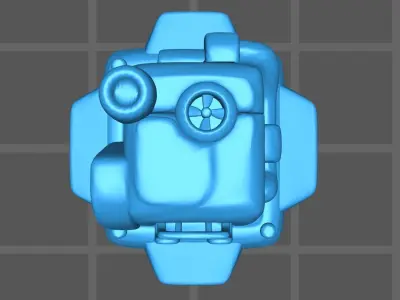 Starcraft Supply Depot 3D print model