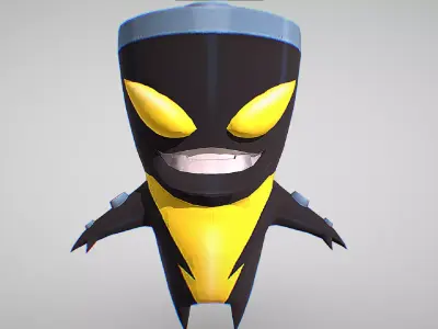 Megawhatt - Nosedeenians From Nosideen Qausar - Ben 10 Omniverse Low-poly 3D model