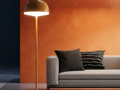 Atmos room interior scene 3D model