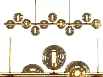Aliexpress modern chandelier 3D model get