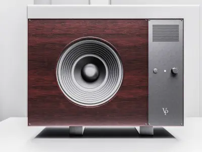 Wooden audio speaker