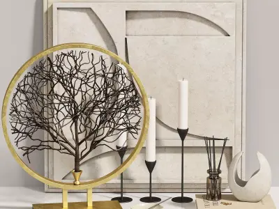 Decorative set 0010 3D model
