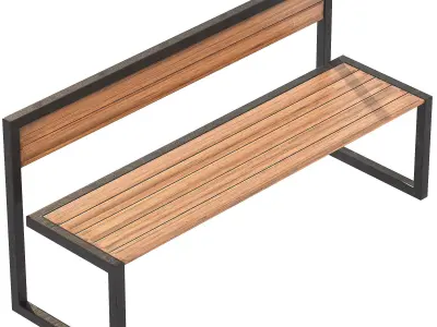 Urban Chairs Set 01 3D model