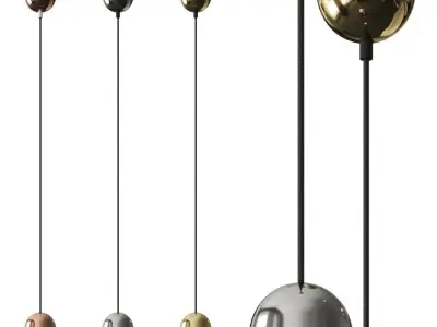 Formagenda Chaplin Pendant Lamp 3D model