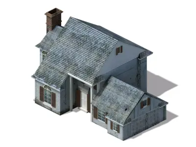 Heterogeneous - Building - Building B Building 07 3D model