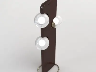 Temde 5526 Floor Lamp 3D model