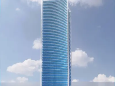 Parametric Building 1c6 3D model