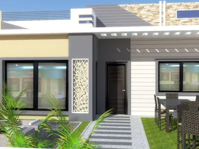 Terrace Exterior  3D model