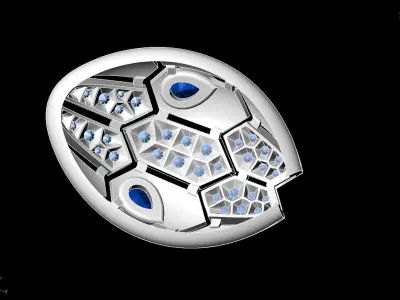 Bvlgari snake  3D print model