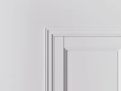 Doors Belgravia Anzio Z-DG 3D model