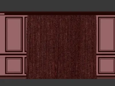 Curtain Set 102 3D model