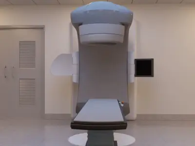 Hospital linear accelerator Room 3d model 3D model