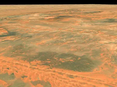 NEOM city topography Saudi Arabia - tile n28 e38 3D model