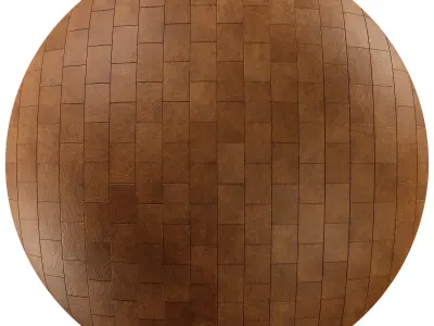 End Grain Wood Floor tile 01 - Seamless Texture