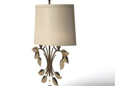 Alenya Light Gold Wall Sconce Low-poly 3D model