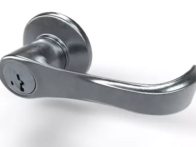 Door Handle Low-poly 3D model buy