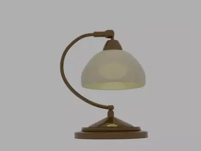 Roland Table Lamp Low-poly 3D model