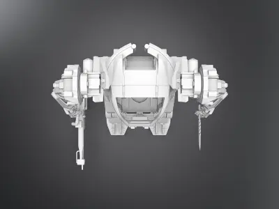 AMP suit scale model  3D print model