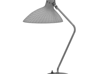 1950s Boris Lacroix Table Lamp 3D model