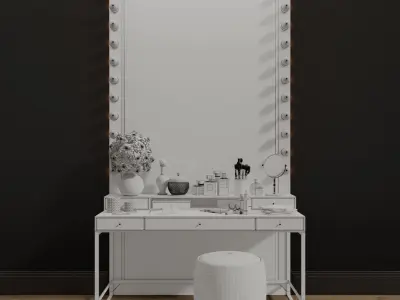 Dressing Table 02 3D model