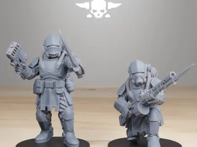 RoyalGuard Infantry 2 3D print model