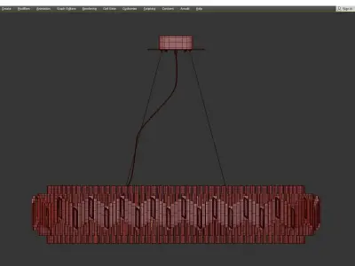 TEAM ROMB LINE Low-poly 3D model