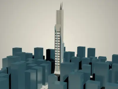 Iso Tower 10 3D model