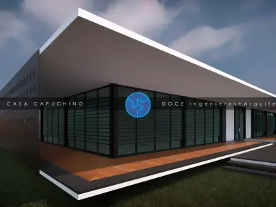 Capuchino House - Autodesk Revit 3D model