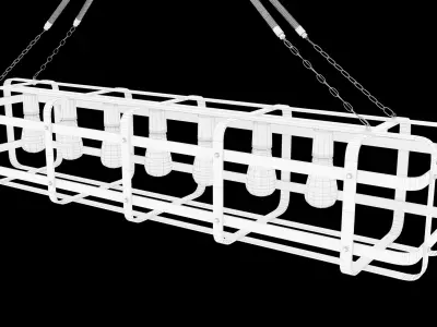 Ceiling Hanging Lamp High Poly 3D model