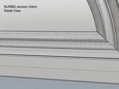 Small Palladian Window 3D model